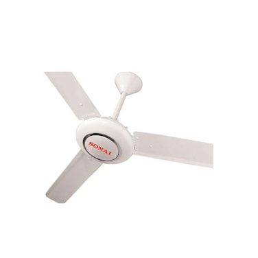 Sonai Ceiling Fan 56 Inch 75 Watt 5 speeds - White - MAR-560