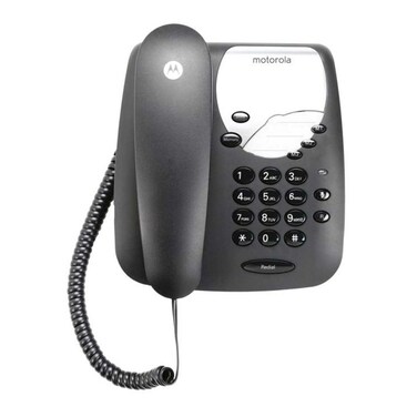 هاتف أرضي موتورولا سلكي قابل للتثبيت على الحائط - CT1