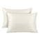 4Bed Striped Pillowcase 2 Pieces - 50 * 70 Cm - Off White