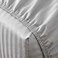 4Bed Striped Bed Sheet - 120*200 Cm - Silver
