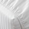 4Bed Striped Bed Sheet - 120*200 Cm - White