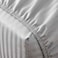 4Bed Striped Bed Sheet - 180*200 Cm - Silver