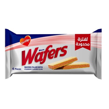 ويفر بيسكو مصر المحشو بنكهة الفراولة - 6 قطع