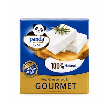Panda Gourmet Natural Feta Cheese - 250 gm