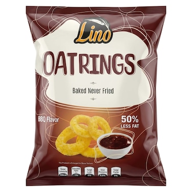 Lino Oat Rings BBQ Flavor - 60 gm
