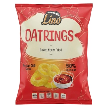 Lino Oat Rings Mexican Chili Flavor - 60 gm