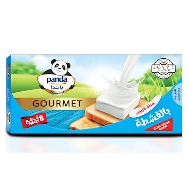 Panda Gourmet Squared Cheese - 8 Pieces