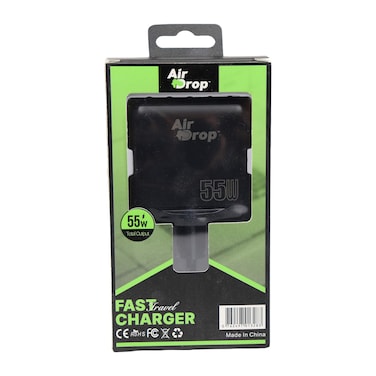 Air Drop Mobile Fast Charger - 55 Watt