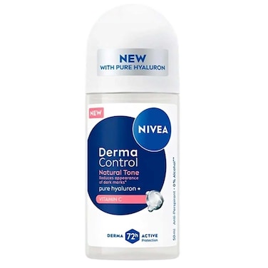 Nivea Women Derma Control with Pure Hyaluron Antiperspirant Roll-on - 50 ml