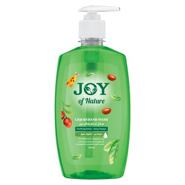 Joy Of Nature Hand Wash Green Tea and Jojoba - 450ml
