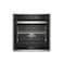 Ariston Digital Built-In Electric Oven With Grill - 60 cm 72 Liter - Black Stainless Steel - AROE 6R395C XNA
