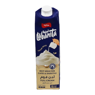 Labanita Full Cream Foam Milk - 1 Liter
