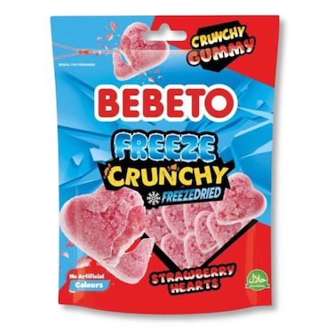Bebeto Freeze Crunchy Freeze Dried Strawberry - 35gm