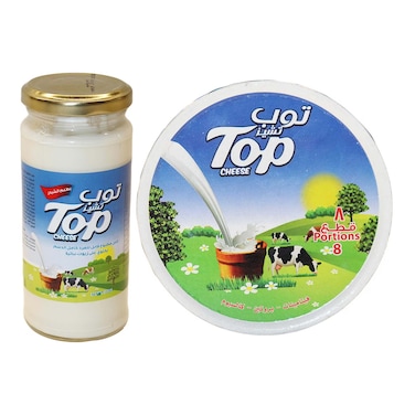 Top Spread Cheese - 225 gm + Top Triangle Cheese - 8 Pieces