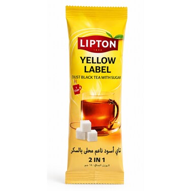 Lipton Tea with Sugar 2 in 1 - 14gm