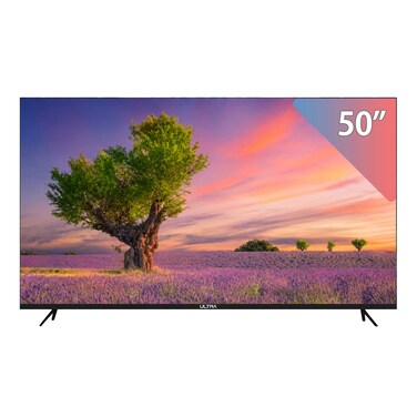 شاشة تلفزيون الترا 50 بوصة سمارت ليد بدون إطار 4K - بريسيفر داخلي - UT50SEL2