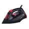One Life Steam Iron 2300 Watt Ceramic Soleplate - Black * Red - ST230B