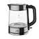 One Life 1.7L Electric Kettle - 2200W - Glass and Stainless Steel - EKC190B