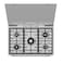 بوتاجاز غاز ميديا ​​- 5 شعلات 90 سم - ستانلس ستيل - MFO-MG36LE(SS)-VT