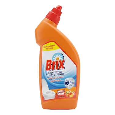 Brix Disinfecting Toilet Cleaner - Peach &amp; Jasmine Scent - 450ml