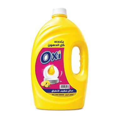 Oxi Dishwashing Liquid - Yellow Lemon - 4 Kg