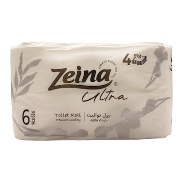 ZEINA ULTRA TOILET TISSUE 6 ROLLS