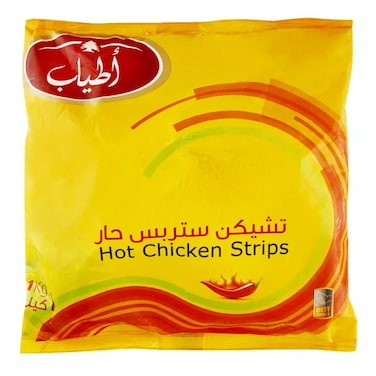 أكياس ستريبس دجاج أطياب الحارة - 1 كجم