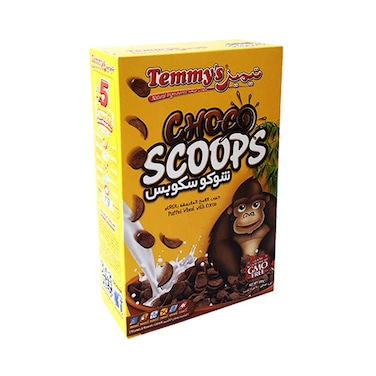 Temmy's Choco Scoops Cereal - 425gm