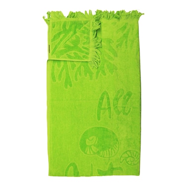S26 LC BEACH TOWEL 90*160 L.GREEN