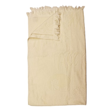 S26 LC BEACH TOWEL 90*160 OFF/WHITE