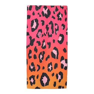 mhome Leopard Pink Beach Mat - 70*140cm