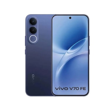 موبايل فيفو V70 FE - شاشة 6.83 بوصة 256 جيجابايت/8 جيجابايت ثنائي الشريحة بشبكة الجيل الخامس - ازرق