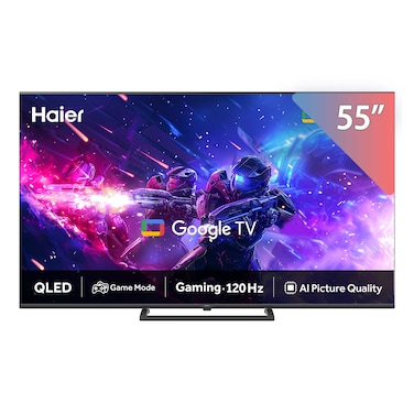 تليفزيون هاير 55 بوصة 4K فائق الدقة كيوليد سمارت - H55S80G