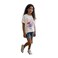 IZOR-GIRLS TEE FLAMINGO 11-13Y
