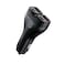 Smart Gate 68W Digital 4 Port 2 USB-A 2 USB-C Car Charger - Black