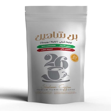 Shaheen Coffee Oriental with Cardamom Light Roast - 200 gm