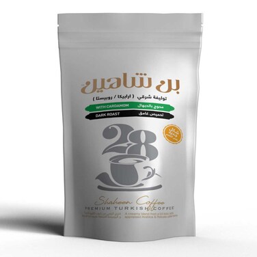 Shaheen Coffee Oriental with Cardamom Dark Roast - 200 gm
