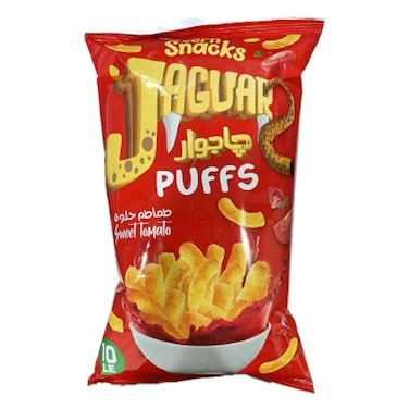 Jaguar Sweet Tomato Puffs- 57 gm