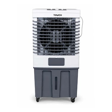 Touch Air Cooler 85 Liters 3 Speeds - White Dark Grey - 40182