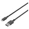 Riversong Zeta USB-A to Lightning Charging Cable - 1 Meter - Black