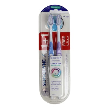 Sensodyne Complete Protection Toothbrush - Medium - 2 Pieces