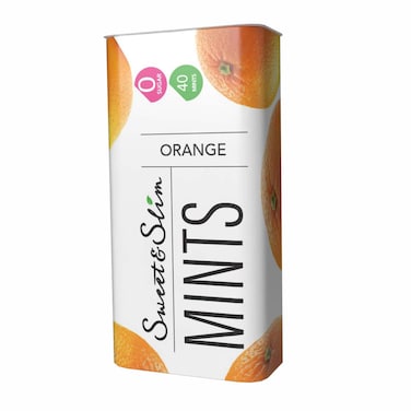 Sweet &amp; Slim Sugar Free Mints with Orange Flavor - 32 gram