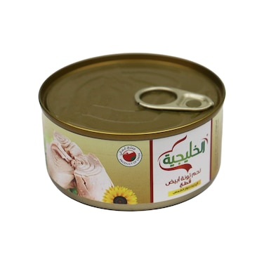 Al Khalejia Chunks White Tuna in Oil - 160 gm