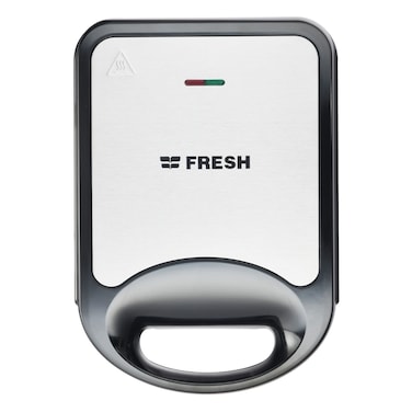 Fresh 5in1 Sandwich Maker 1500 Watt - Black Silver - FSM-1500Z-STB