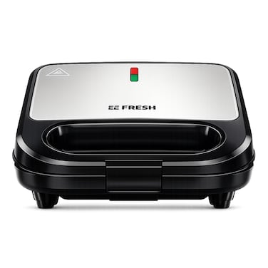 Fresh Waffle Maker 750 Watt - Black Silver - FWM-750Z-STB