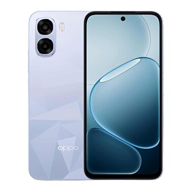 موبايل أوبو A6T - شاشة 6.75 بوصة 128 جيجابايت/6 جيجابايت ثنائي الشريحة بشبكة الجيل الخامس - أزرق كريستالي
