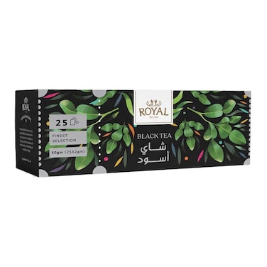 Royal Black Tea Bags - 25 Bags