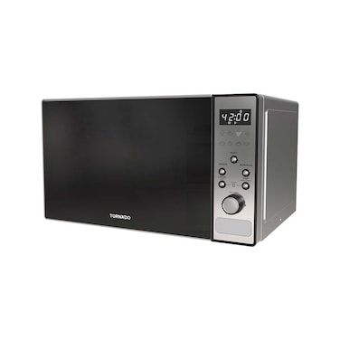 ميكروويف تورنيدو سولو 25 لتر 900 وات - سيلفر - TMDS-25EL-S