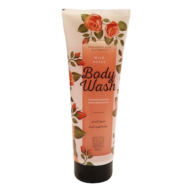 Bobana Body Wash - Wild Roses Scent - 240 ml