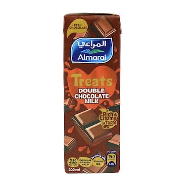 Almarai Double Chocolate Milk - 200 ml